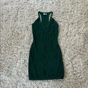 Aritzia Green Mini Dress
